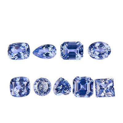 Lab Grown AGL Tiwhikete Tiwhikete Cornflower Sapphire Gemstone